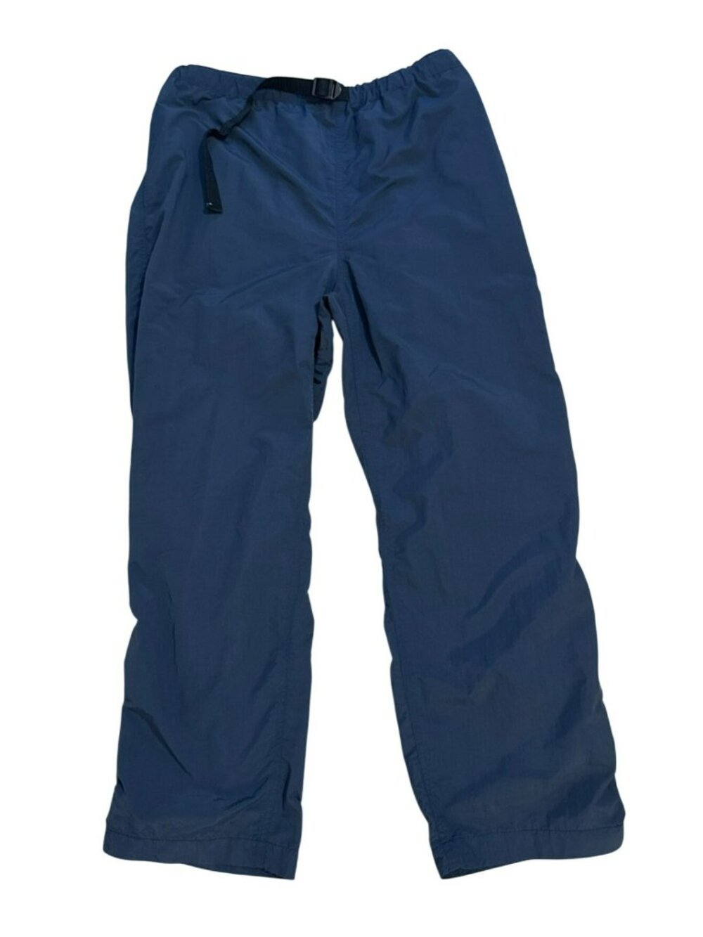 TravelSmith Nylon Pants Large Petite LP PL Packable Lightweight Hiking Navy Blue